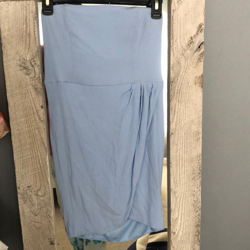 Super down strapless dress
